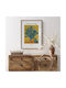 Walls "vase Irises" Rahmen Kopie von Van Gogh Papier 20x30cm