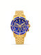 Louis XVI Men's Watch 43mm Chronograph Battery with Gold Metal Bracelet