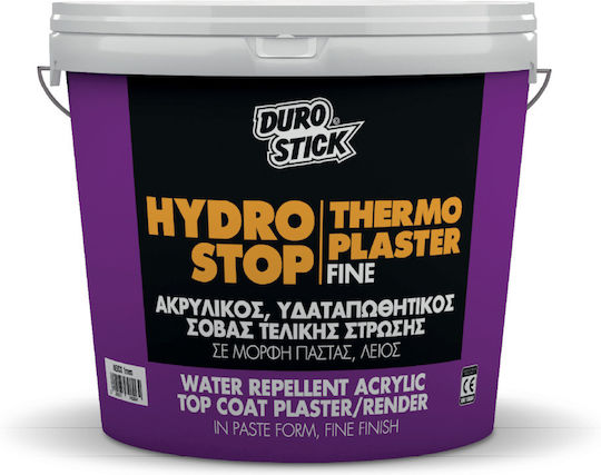 Durostick Σοβάς Plaster Fillers Hydrostop Thermo ΚΣΘΠ0825 25kg