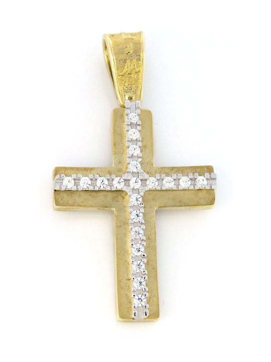 Mertzios.gr Gold Cross 14K