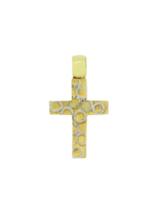 Femeiesc Aur Cruce 14K