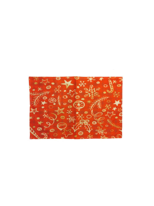 Christmas Placemats Red L45xW30cm 1pcs