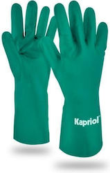 Kapriol No10 Gloves for Work Green Nitrile 1pcs