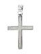 Xrisokosmima Men's White Gold Cross 14K