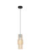 Viokef Pendant Light Brown Rail with Socket E27 120x320cm