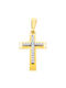 Xrisokosmima Women's Gold Cross 14K