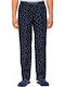 Emporio Armani Men's Winter Pajama Pants Navy Blue