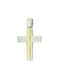 Herren Gold Kreuz 14K