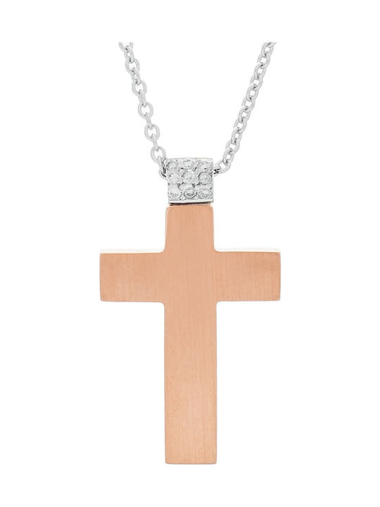 Vitopoulos Damen Gold Kreuz 18K