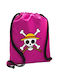 Koupakoupa Onepiece Skull Gym Backpack Pink