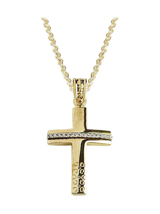 Femeiesc Aur Cruce 14K