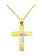 Women's Gold Cross 14K with Chain