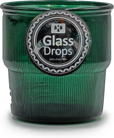 Glass Drops Glas Wasser aus Glas in Grün Farbe 300ml