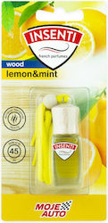 Moje Auto Car Air Freshener Pendand Liquid Lemon 8ml