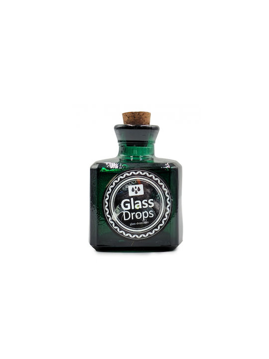 Glass Drops Μπουκάλι Νερού Γυάλινο με Φελλό Πρά...