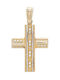 Vitopoulos Damen Gold Kreuz 14K