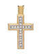 Vitopoulos Damen Gold Kreuz 14K