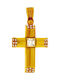 Q-Jewellery Women's Gold Cross 14K