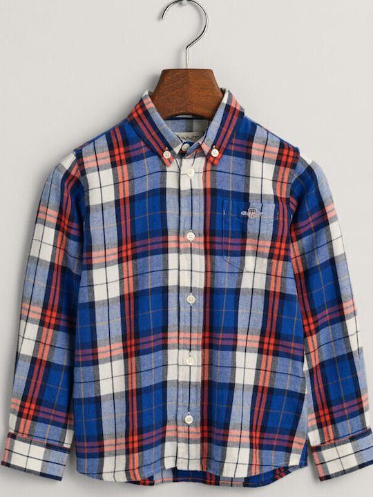 Gant Kids Checked Shirt Multicolour