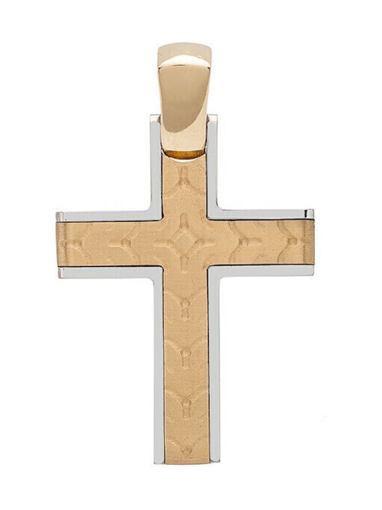 Val'oro Herren Gold Kreuz 14K