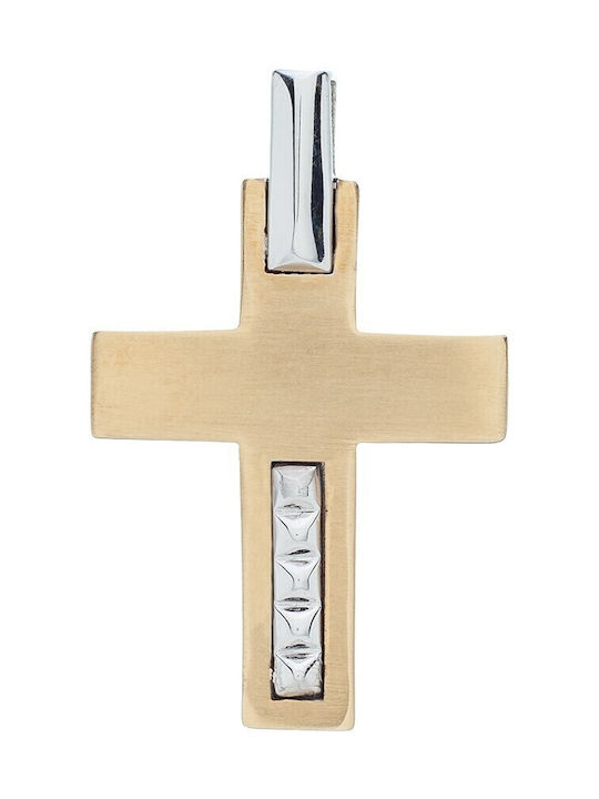 Val'oro Herren Gold Kreuz 14K