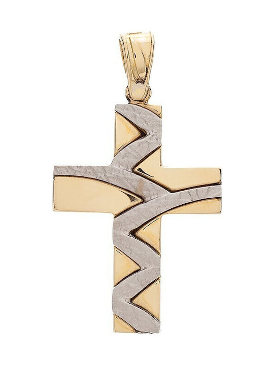 Val'oro Men's Gold Cross 14K
