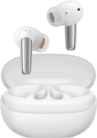 Joyroom JR-BB1 In-ear Bluetooth Handsfree Ακουστικά με Θήκη Φόρτισης Λευκά