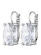 Dyrberg/Kern Ss Crystal Earring Σετ Σκουλαρίκια Κρεμαστά από Ατσάλι με Διαμάντι