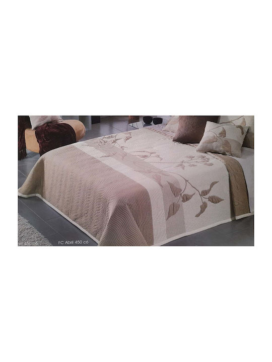 Manterol Casa Abril Cuvertură Extra-dublu din Bumbac & Poliester 450 235x270cm