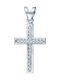 Savvidis White Gold Cross 18K