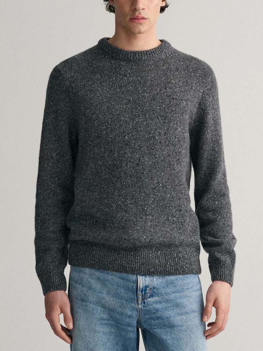 Gant Men's Long Sleeve Sweater Gray