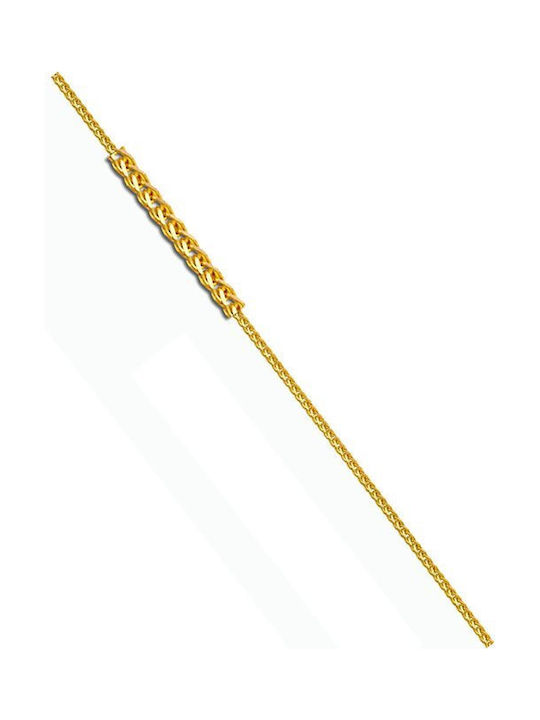 Savvidis Goldene Kette Nacken 14K