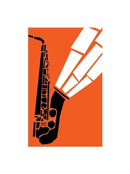 Walls Αφίσα Retro Jazz Saxophone 15x20cm
