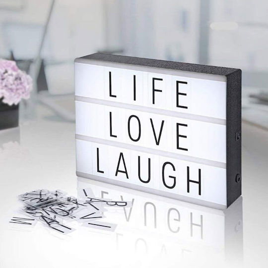 Dekorative Lampe Panel Weiß