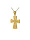 Women's Gold Byzantine Cross 14K