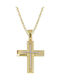 Men's Gold Cross 14K