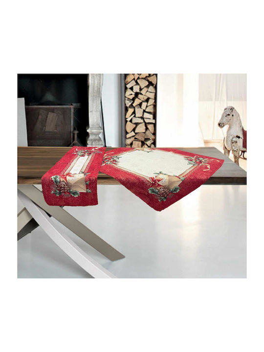 Linea Home Καρέ Κόκκινα 5τμχ
