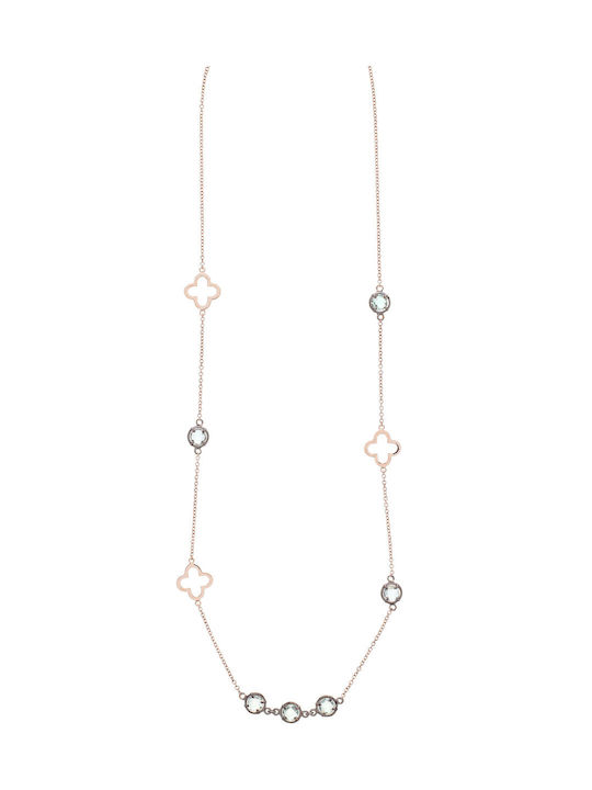 Vitopoulos Necklace from Rose Gold 14K