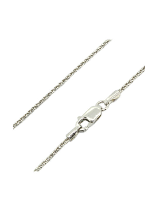 White Gold Chain Neck 14K Length 45cm