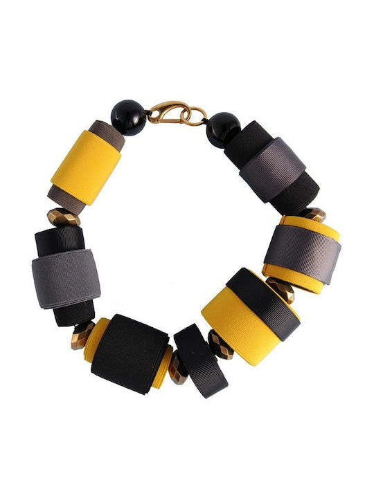 COSTAS ARGIRIOU necklace made of rubber