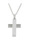 Men's Cross in White Gold 14K / TSITSILA / ST_073