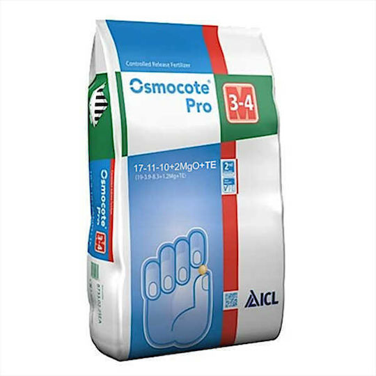 ICL Osmocote Pro Κοκκώδες Λίπασμα Αζώτου, Φωσφόρου, Καλίου (17-11-10) 25kg