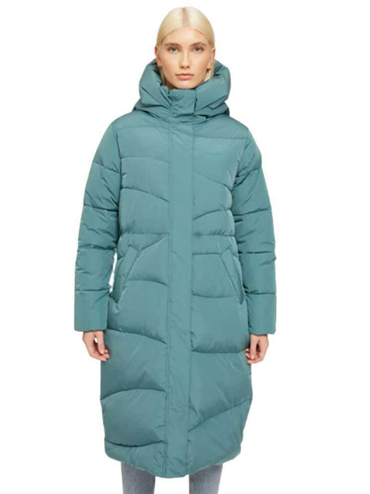 Mazine Kurz Damen Puffer Jacke für Winter Blau