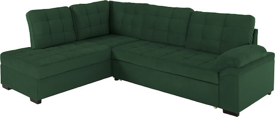 Jade Ecke Sofa Kremáti Velloudi 250x180x88cm Jade Ecke Sofa Kremáti Velloudi 250x180x88cm
