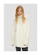 S.Oliver Women's Long Sleeve Pullover Turtleneck White