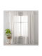 Saray Home Vorhang mit Bleistiftfalten Weiß 140x280cm