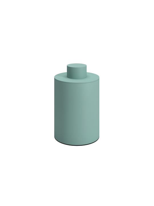 Pam & Co Inox Cotton/Swabs Case Countertop Turq...
