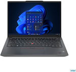 Lenovo ThinkPad E14 Gen 5 (Intel) 14" IPS (i7-1355U/16GB/512GB SSD/W11 Pro) Grafit negru (Tastatură GR)