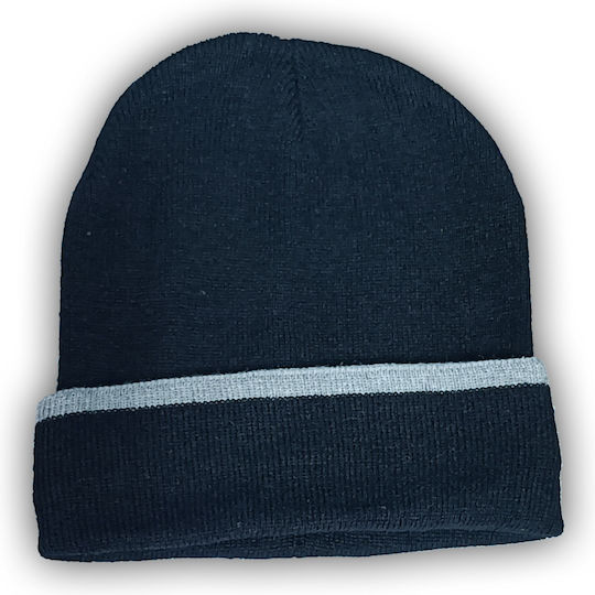 Knitted Beanie Cap Black