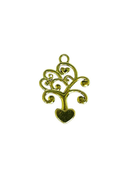 Chengxin Lucky Charm Little Tree made of Metal 1pcs